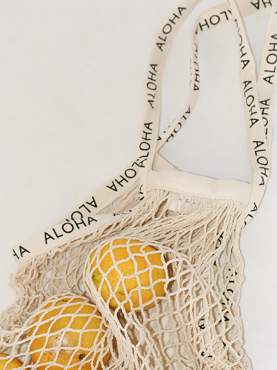 Cotton Net Backpack