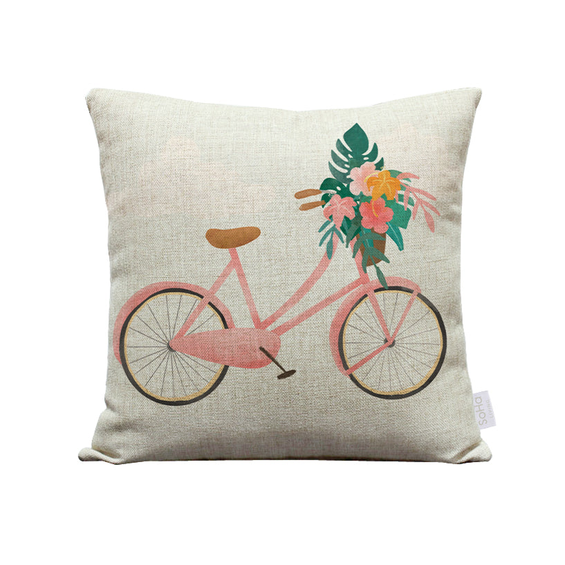 Bicycle discount pillow cover