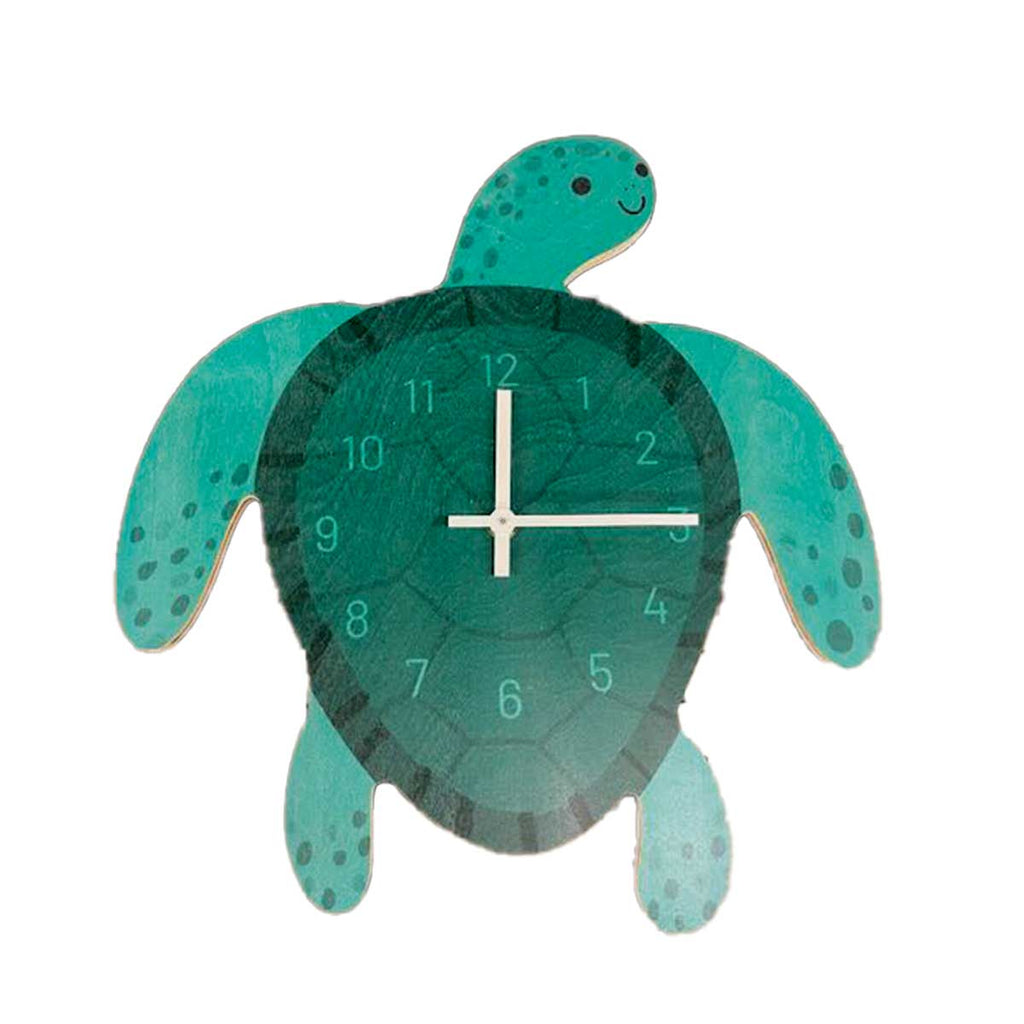 Green Turtle Clock