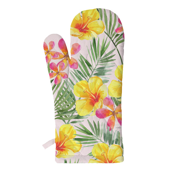 Sol Oven Mitt - Hibiscus